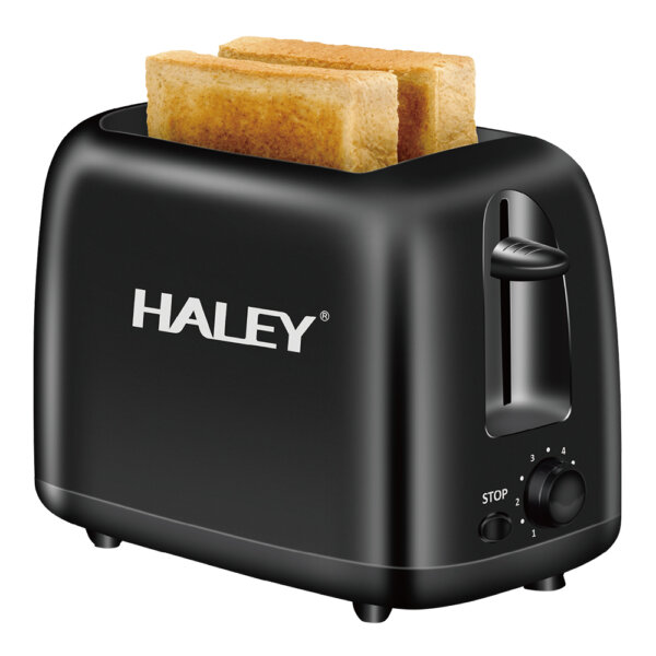 توستر كهربائي شريحتين بقدرة 800 واط – 6 مستويات تحميص مع إيقاف تلقائي