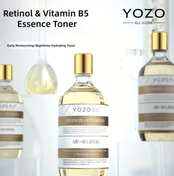 تونر الريتينول وفيتامين B5 للترطيب وشد البشرة Retinol & Vitamin B5 Essence Toner