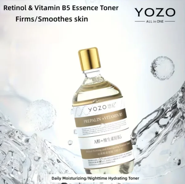 تونر الريتينول وفيتامين B5 للترطيب وشد البشرة Retinol & Vitamin B5 Essence Toner