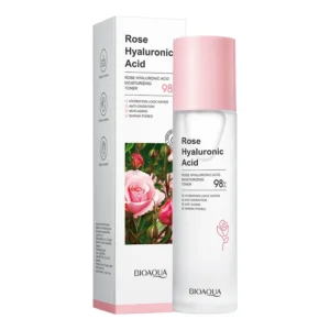 تونر الورد وحمض الهيالورونيك  - ترطيب، تهدئة، وتنقية المسام Rose Hyaluronic Acid Toner