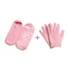 جوارب وكفوف جل سيليكون للعناية في القدم واليدين - Spa Silicone Gel Socks & Gloves Set
