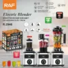 خلاط كهرباء صناعي متعدد الوظائف RAF – نظام 8 في1 بكفاءة عالية