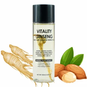زيت مساج العلاجي مع عشبة الجينسنغ الطبيعية Vitality Ginseng Massage Essence Oil (10) زيت مساج العلاجي مع عشبة الجينسنغ الطبيعية Vitality Ginseng Massage Essence Oil