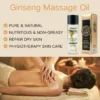 زيت مساج العلاجي مع عشبة الجينسنغ الطبيعية Vitality Ginseng Massage Essence Oil
