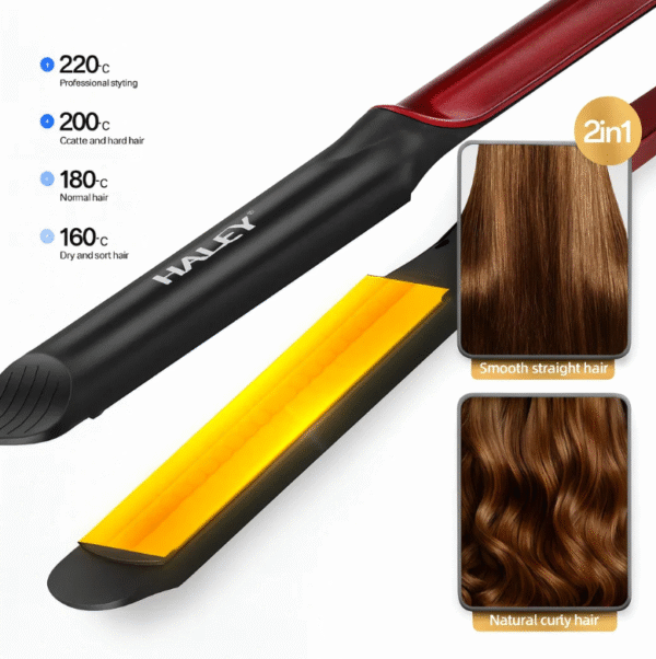 ستريتنر الشعر بتقنية السيراميك – لتنعيم الشعر وتموج طبيعي