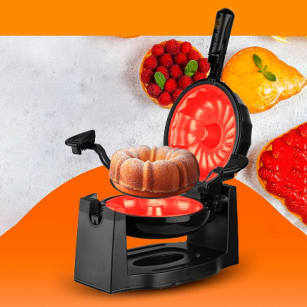 صانعة الكيك Sokany بقوة 1800 واط – سطح غير لاصق وتصميم دوّار لنتائج مثالية