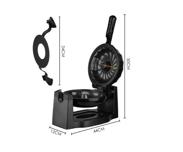 صانعة الكيك Sokany بقوة 1800 واط – سطح غير لاصق وتصميم دوّار لنتائج مثالية