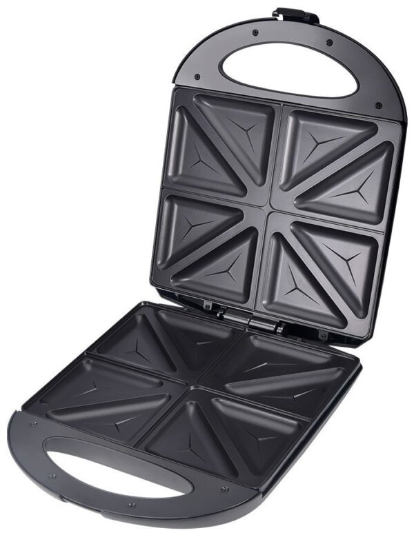 صانعة ساندويتش وشواية 4 قطع – 1400 واط ألواح غير لاصقة تحكم حراري أوتوماتيكي