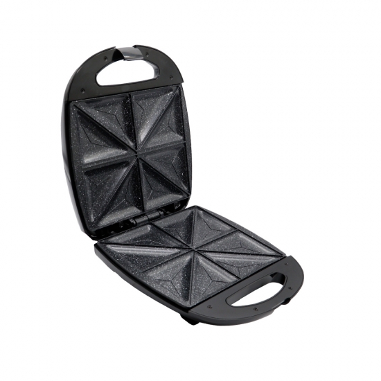 صانعة ساندويتش وشواية 4 قطع – 1400 واط ألواح غير لاصقة تحكم حراري أوتوماتيكي