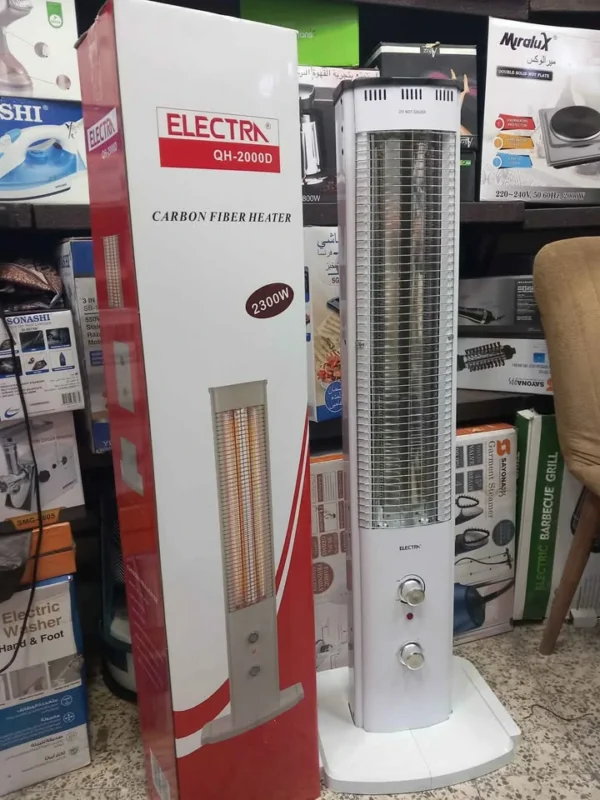 صوبة Electra كربون 2300W موفرة لطاقة تدفئة واسعة تصل إلى 5×6 متر تقريباً