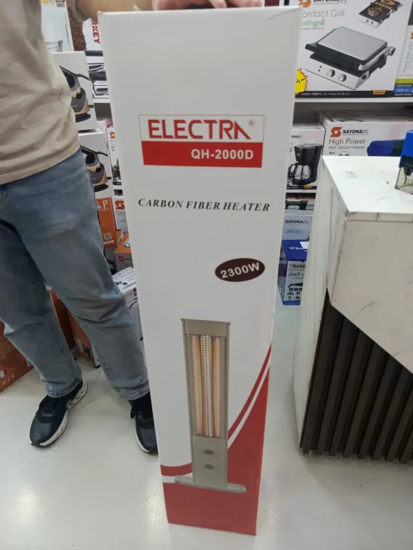 صوبة Electra كربون 2300W موفرة لطاقة تدفئة واسعة تصل إلى 5×6 متر تقريباً