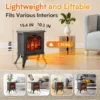 صوبة Electra الكهربائية – تصميم Fireplace بقوة 1500 واط