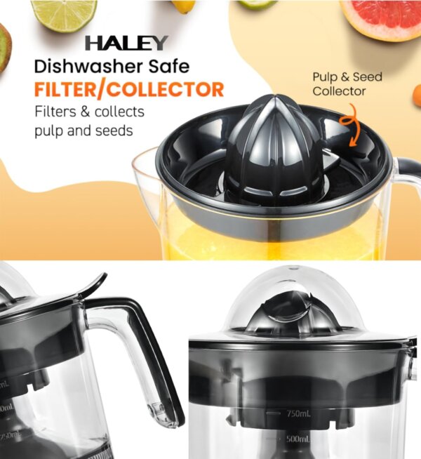 عصارة حمضيات كهربائية – سعة 750 مل مع عكس ذكي