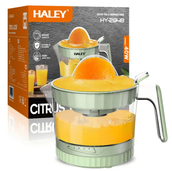 عصّارة حمضيات كهربائية بسعة 400 مل – دوران مزدوج واستخلاص عالي