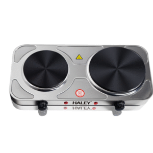 غاز كهربائي مزدوج  بقدرة 2500 واط – تصميم محمول للاستخدام المنزلي والرحلات