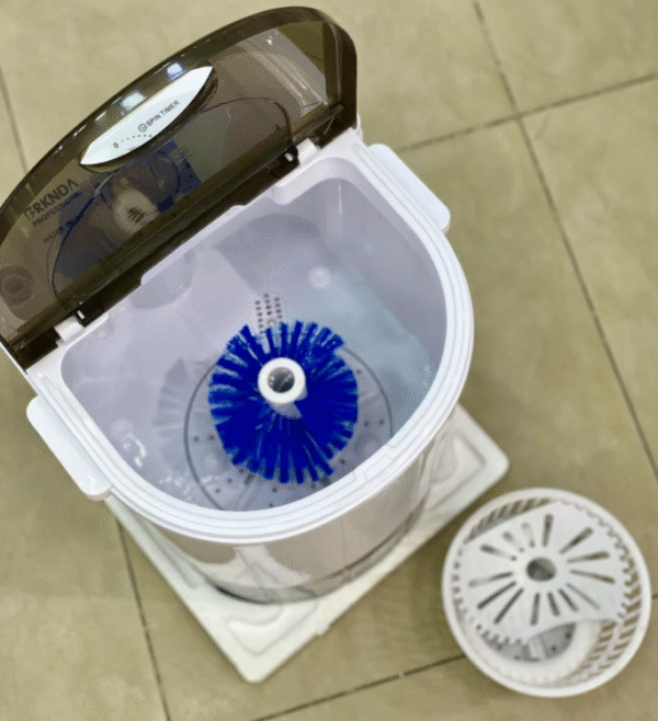 غسالة محمولة سعة 4.5 كغم – غسيل وعصر وتجفيف مناسبة للاطفال والطلاب (2) غسالة محمولة سعة 4.5 كغم – غسيل وعصر وتجفيف مناسبة للاطفال والطلاب