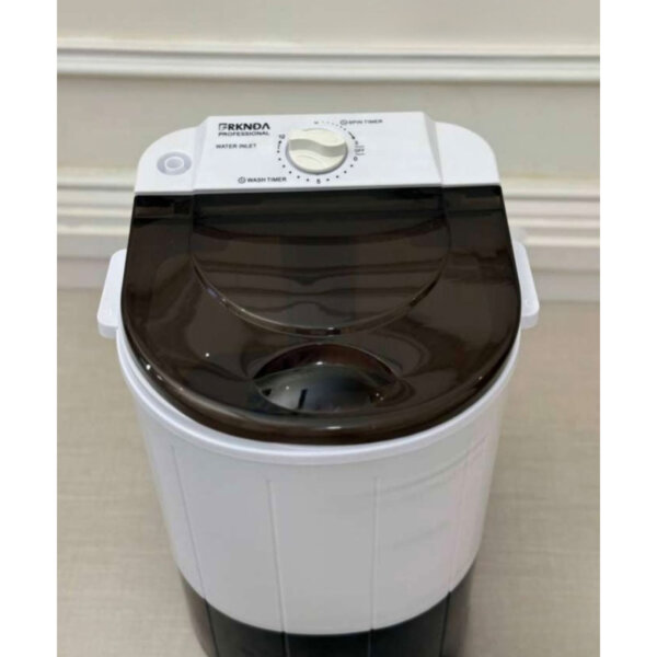 كرسي أسود غسالة محمولة سعة 4.5 كغم – غسيل وعصر وتجفيف مناسبة للاطفال والطلاب