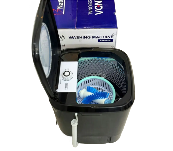 غسالة محمولة سعة 7.5 كغم – متعددة الاستخدامات لغسيل الملابس والأحذية (1) غسالة محمولة سعة 7.5 كغم – متعددة الاستخدامات لغسيل الملابس والأحذية