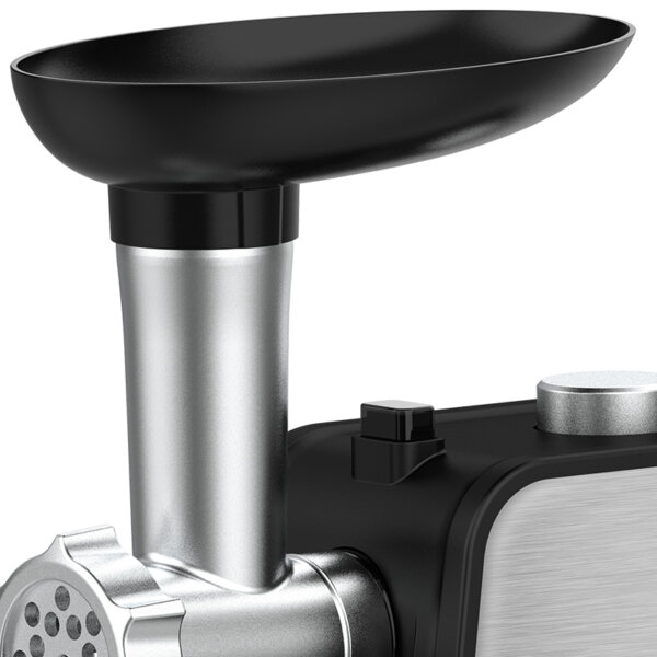 فرامة لحمة كهربائية بقوة 2000 واط – هيكل فولاذي متين مقاوم للصدأ - محرك نحاس