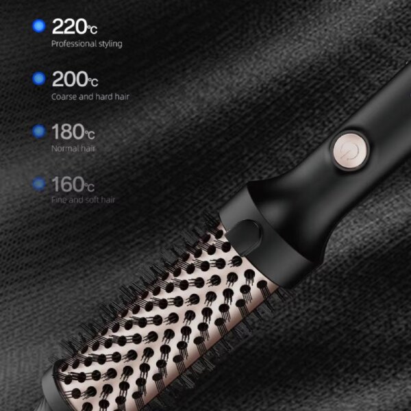 فرشاة الشعر الحرارية – بتقنية الأيونات وحرارة PTC السريعة