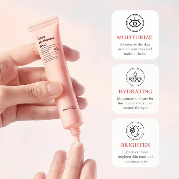 كريم العيون The Rose Hyaluronic Acid شد الخطوط الرفيعة والانتفاخ للعين