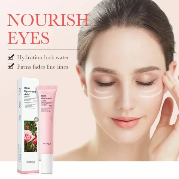 كريم العيون The Rose Hyaluronic Acid شد الخطوط الرفيعة والانتفاخ للعين
