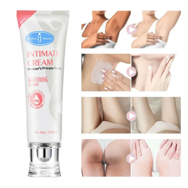 كريم تفتيح وشد المناطق الحساسة موازنة PH ترطيب وترميم ونعومة