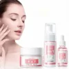 بكج شامل مركز 3 قطع  4×1 فيتامين و niacinamide وهيالورونيك SADOER Facial Cream