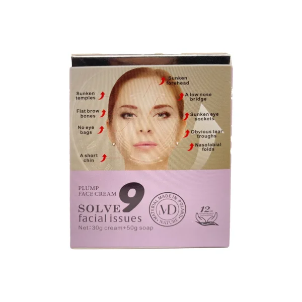 كريم وصابون يعالج 9 مشاكل في ملامح الوجه ويعيد الامتلاء والنضارة