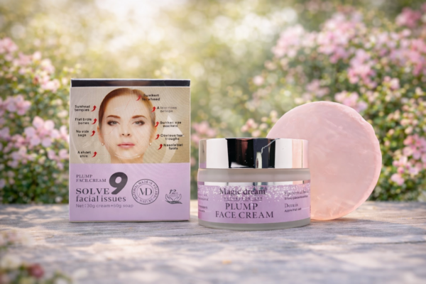 كريم وصابون يعالج 9 مشاكل في ملامح الوجه ويعيد الامتلاء والنضارة