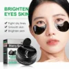 ماسك العين Eye Patches بالفحم النشط والكولاجين تفتيح الهالات وتقليل السواد Bamboo Charcoal Collagen Crystal