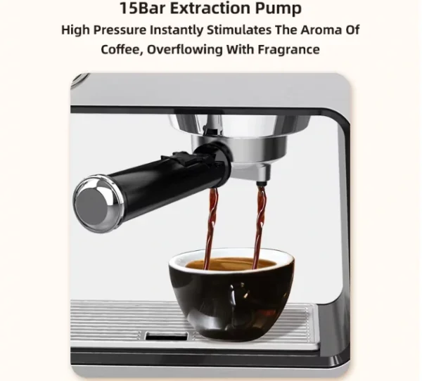 ماكينة القهوة 8 بـ 1 قوة 20 بار - 1450 واط سعة 1 لتر Sayona