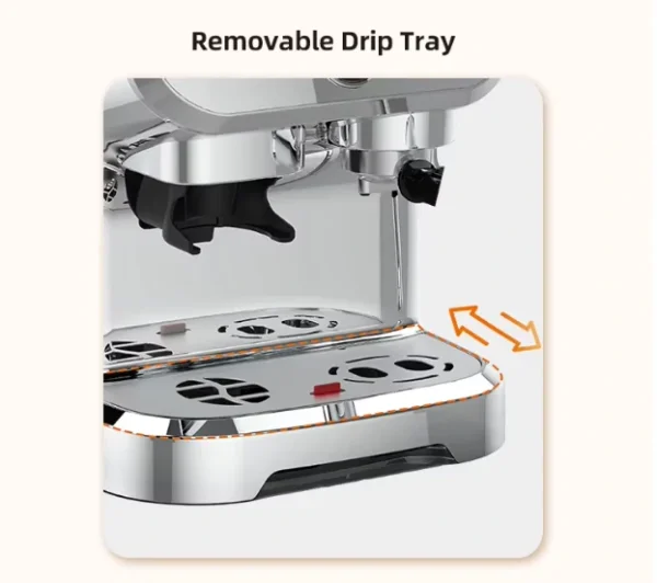 ماكينة القهوة 8 بـ 1 قوة 20 بار - 1450 واط سعة 1 لتر Sayona