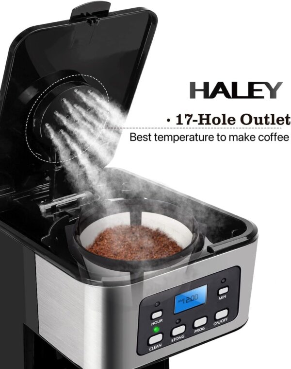 ماكينة تحضير القهوة بالتنقيط – سعة 1.5 لتر (12 كوب) مع خاصية الحفاظ على السخونة