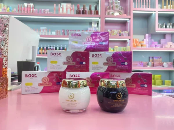 مجموعة كريم النهار والليل  - للبشرة الجافة والباهتة والامتلاء من Shecllam