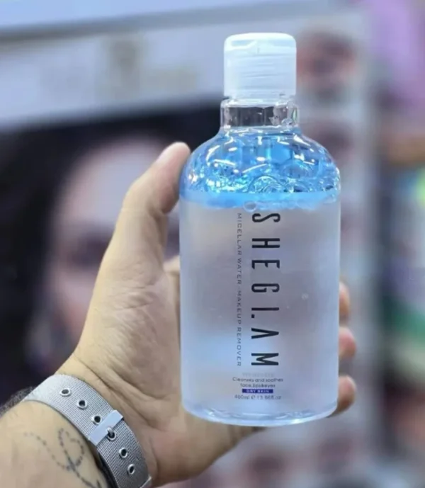 مزيل مكياج ماء ميسيلار للبشرة الجافة 400 مل SHEGLAM Micellar Water Dry Skin