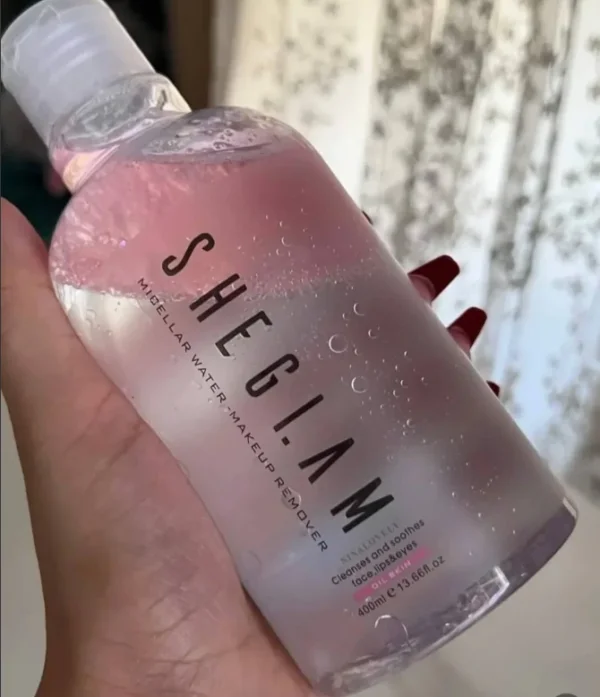 مزيل مكياج ماء الميسيلار للبشرة الدهنية 400 مل SHEGLAM Micellar Water Oily Skin