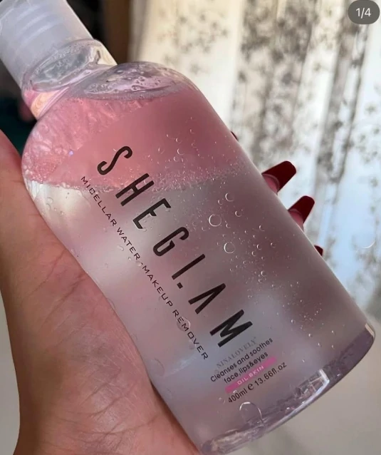 مزيل مكياج ماء الميسيلار للبشرة الدهنية 400 مل SHEGLAM Micellar Water Oily Skin