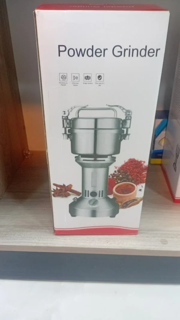 مطحنة صناعية لطحن البهارات والحبوب سعة 400 غم