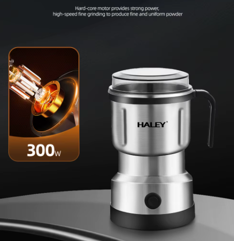 مطحنة كهربائية 300 واط ستانلس ستيل - متعددة الاستخدامات للقهوة و التوابل