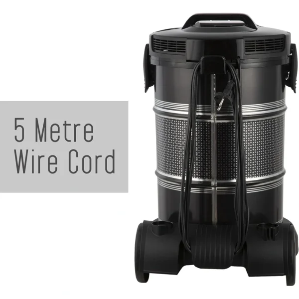 مكنسة Sonashi برميل 2400 واط سعة 25 لتر شفط قوي + وضع النفخ