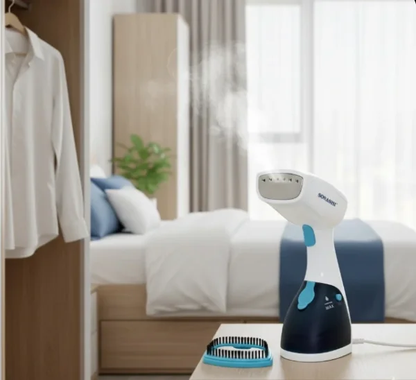 مكواة بخار يدوية 1100 واط لنتائج كي احترافية بسهولة وسرعة Sonashi