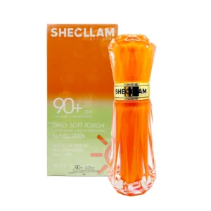 واقي شمس SHECLLAM SPF 90 – حماية عالية مع 5 سيراميدات وترطيب يومي فاخر