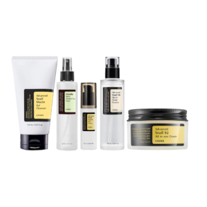 بكج COSRX الحلزون 5 قطع للعناية العميقة والتجديد والترطيب - منتجات كورية