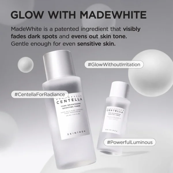 تونر لتفتيح وتوحيد لون SKIN1004 Centella Tone Brightening Boosting Toner – منتجات كورية