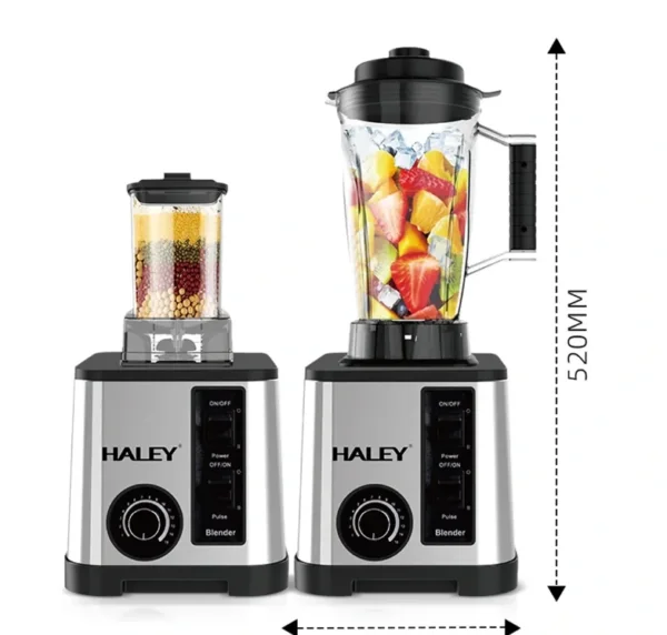 خلاط و فرامة متعدد الاستخدامات بقوة هائلة 5500 واط سعة 2.5 لتر 15 سرعة