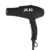 سشوار X6 الاحترافي – قوة هواء قوة عالية 2800 واط مذهلة لشعر أكثر نعومة ولمعانًا
