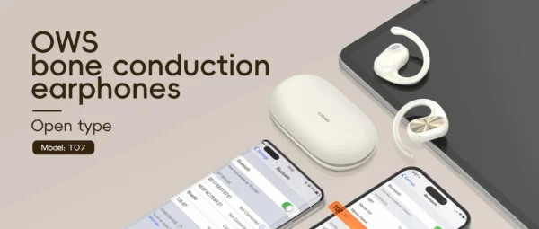 سماعة بلوتوث لاسلكية Over Ear من ماركة LDNIO – موديل T07