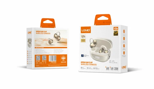 سماعة بلوتوث لاسلكية بتصميم Open Ear من ماركة LDNIO – موديل T09