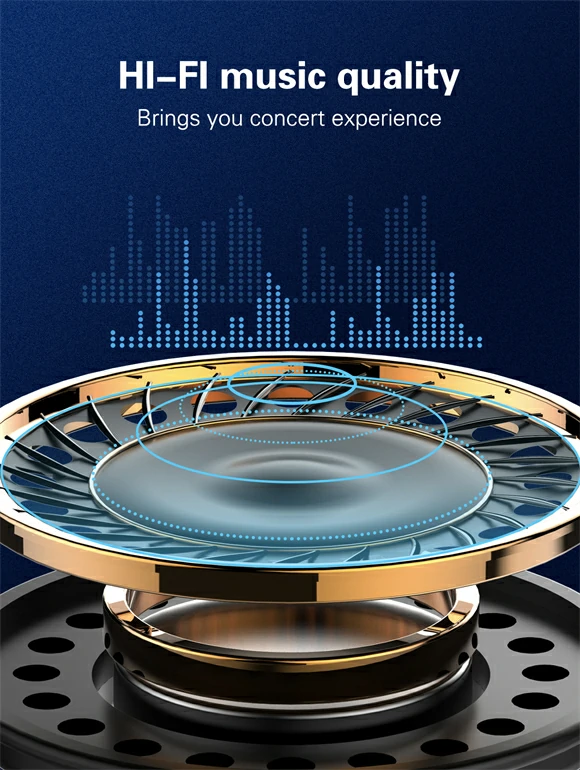 سماعة بلوتوث لاسلكية In-Ear من ماركة LDNIO – موديل T02